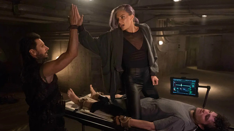 Wolf, Tiger, and Josh in "Future Man"