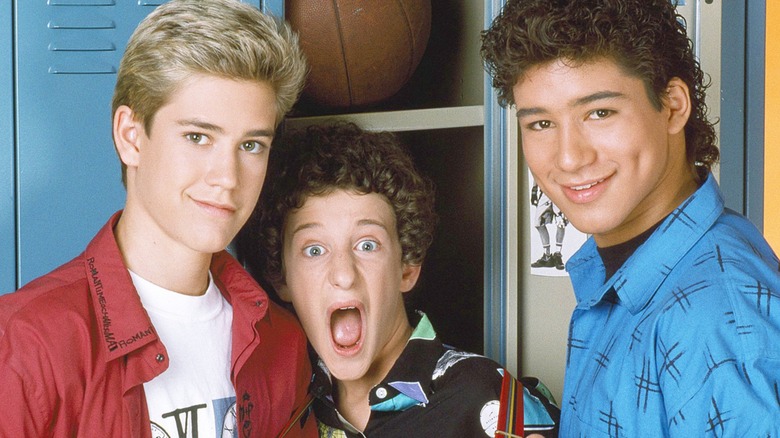 Zack Morris, Screech, and A.C. Slater on "Saved By the Bell"