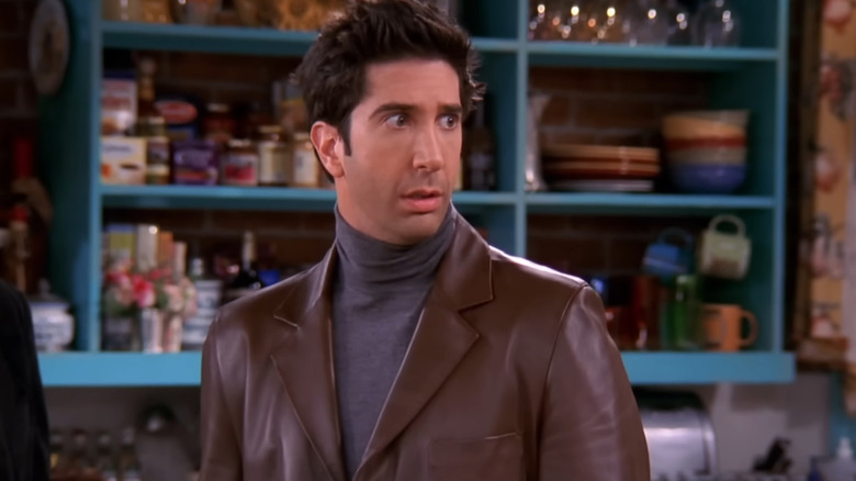 Friends, Ross realizing he kissed Monica