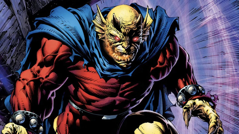Etrigan the demon poses on the cover of "Batman: The Dark Knight" #5
