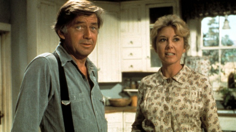 John Walton Sr. and Olivia Walton in their kitchen