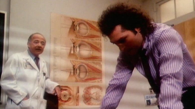 Dr. Westphall and Dr. Fiscus in a hospital room in "St. Elsewhere" (1982)