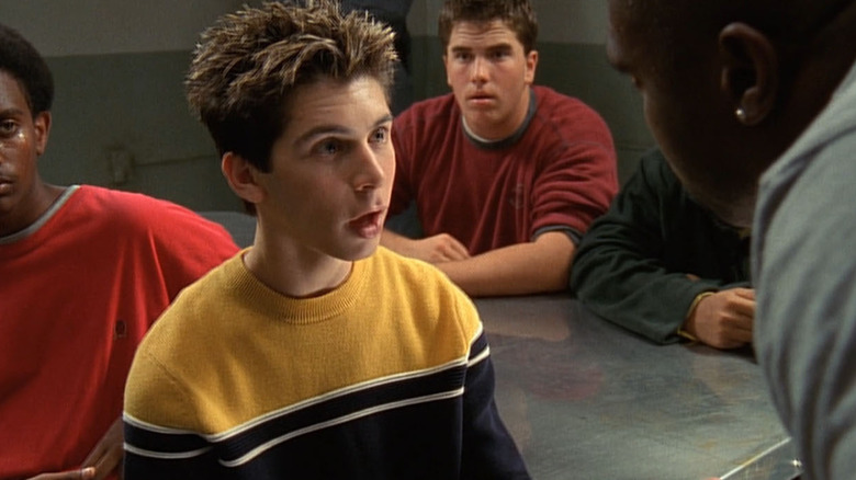 Justin Berfield faces Lester Speight in "Malcolm in the Middle."