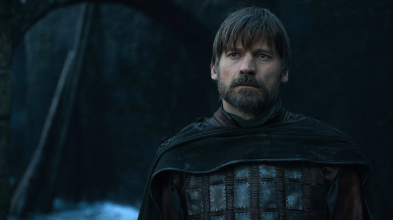 Jaime in Winterfell in Game of Thrones