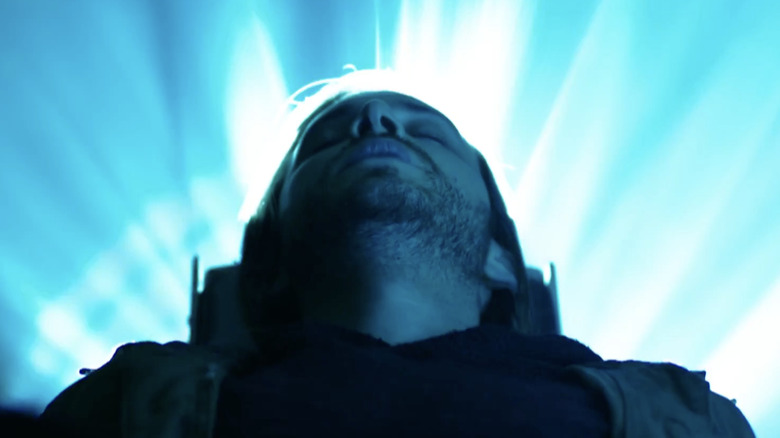 Aaron Stanford in SYFY's "12 Monkeys" TV show.