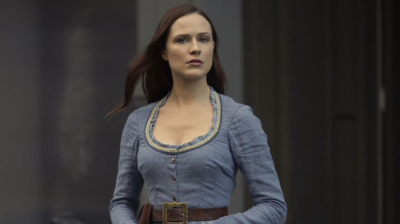 Evan Rachel Wood as Dolores Abernathy in HBO's "Westworld."