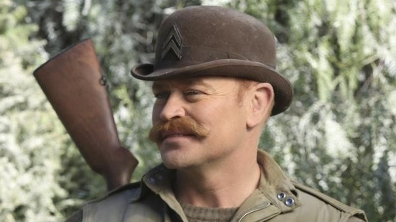 Dum Dum Dugan smiling in "Agent Carter"