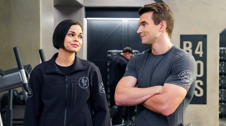 Chris and Street on S.W.A.T.