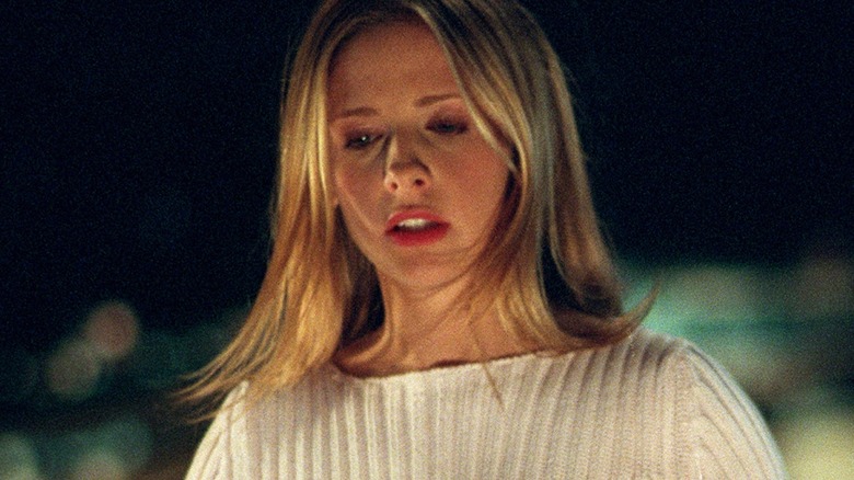 Buffy looking down