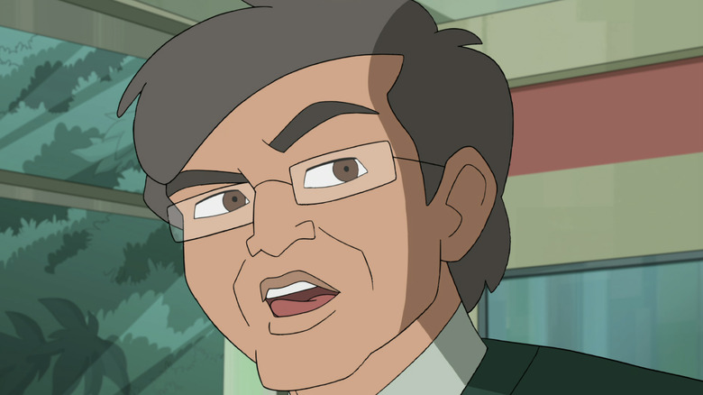 Koenig as Mr. Savic in "Stretch Armstrong and the Flex Fighters"