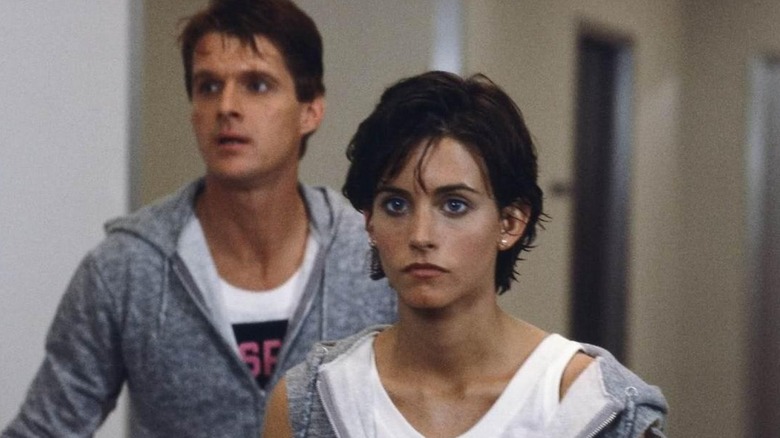 Dean Paul Martin and Courteney Cox in "Misfits of Science"