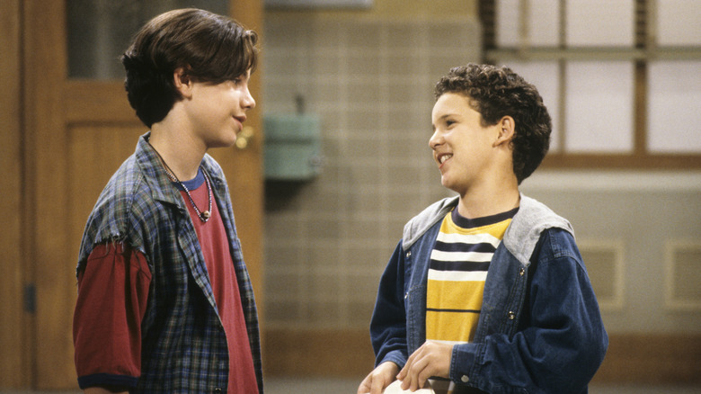 Shawn Hunter and Corey Matthews in Boy Meets World Season 1