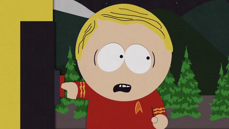 The redshirt kid from the "South Park" episode parodying "Star Trek"