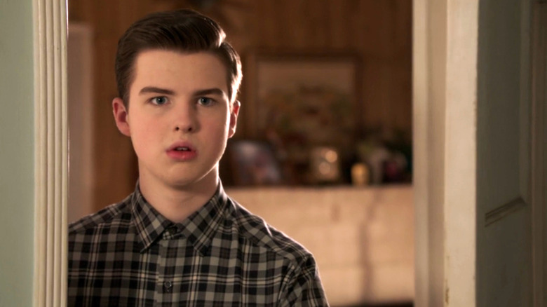 Young Sheldon, Sheldon walking in on his dad supposedly having an affair