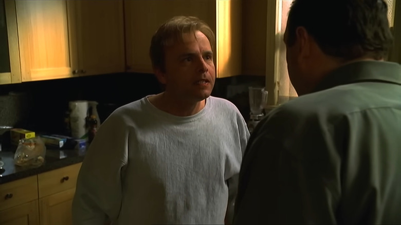 Joe Pantoliano as Ralph Cifaretto, talking to Tony in his kitchen in The Sopranos.
