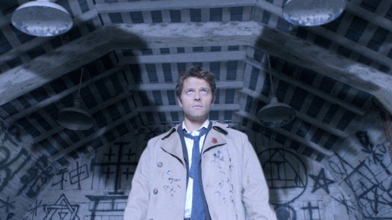 Castiel reveals his wings on Supernatural