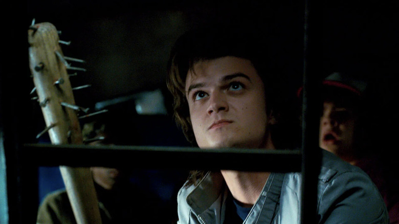 Steve Harrington with bat on Stranger Things
