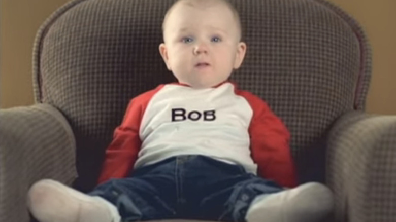 Baby Bob in one of the commercials before he was a shot-lived sitcom star.
