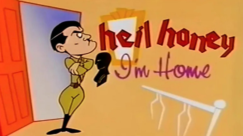 The title screen for Heil Honey I'm Home