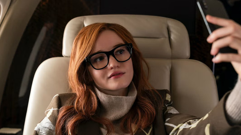 Julia Garner as Anna Delvey in Inventing Anna