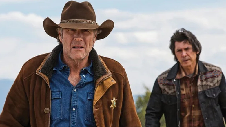 Walt Longmire and Henry Standing Bear on Longmire