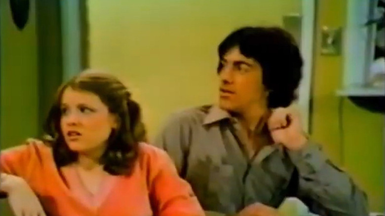 Tina sitting next to Billy on "Makin' It" (1979)