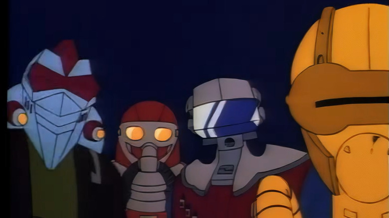 The main cast in M.A.S.K.