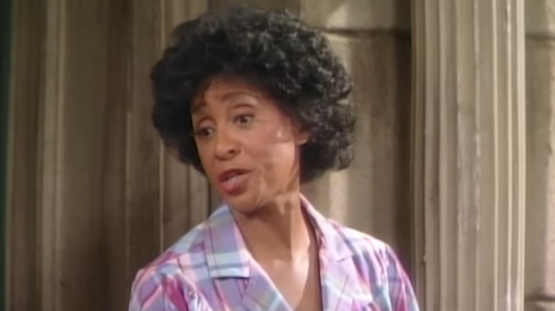 Marla Gibbs' Mary Jenkins speaking in 227