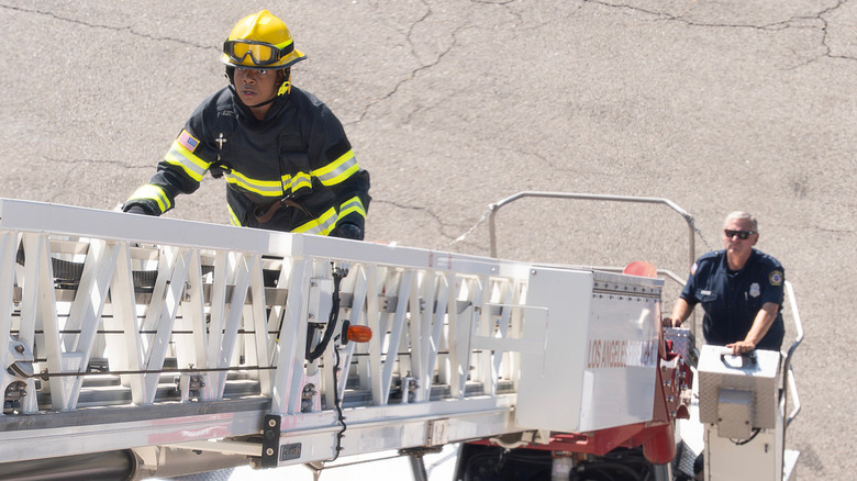 Harry on 9-1-1 Season 9 Episode 9 on ABC