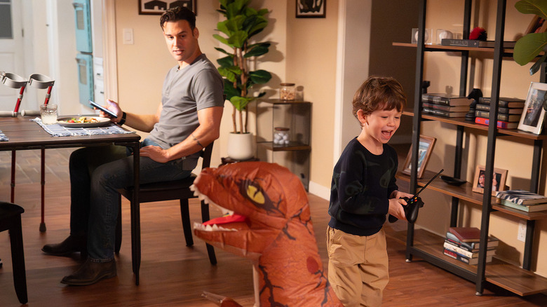 Eddie and Theo on 9-1-1