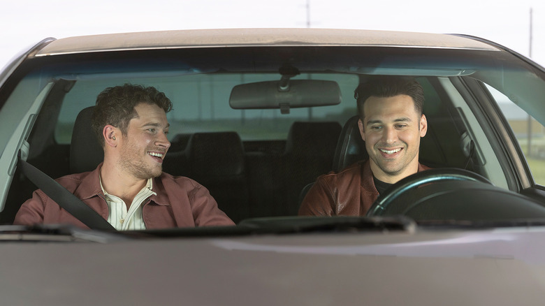 Buck and Eddie on 911