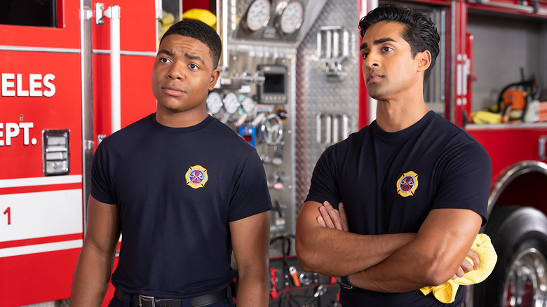 Harry and Ravi on 9-1-1