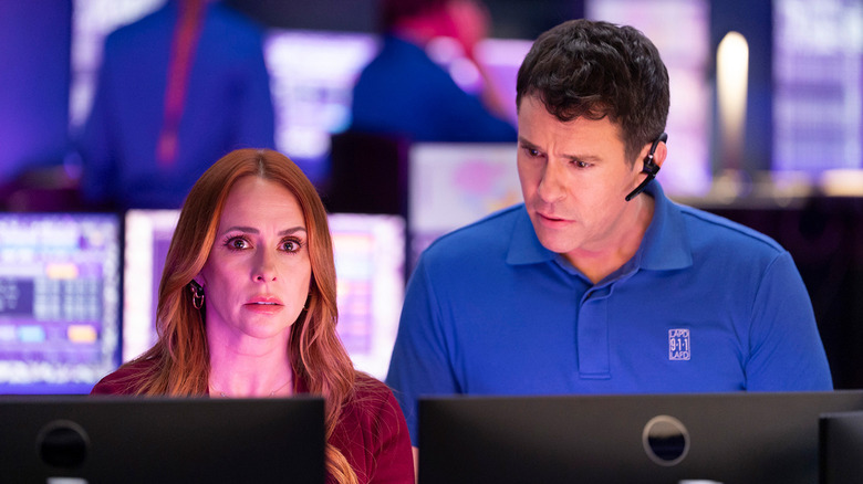 Maddie and Josh in 9-1-1 Season 9 Episode 8
