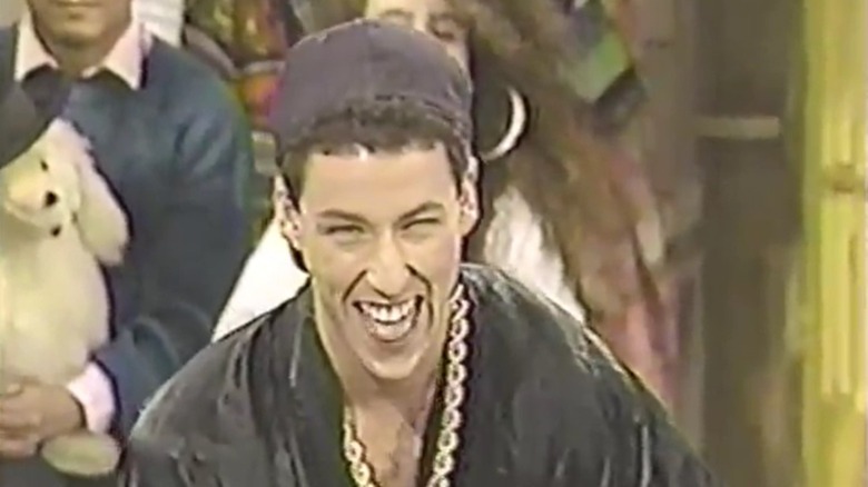 Adam Sandler as The Stud Boy on MTV's Remote Control in March 1990