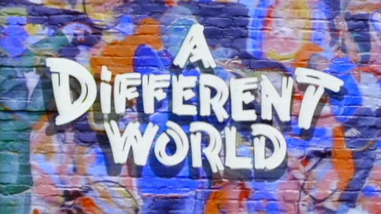 the title card for A Different World (1987)