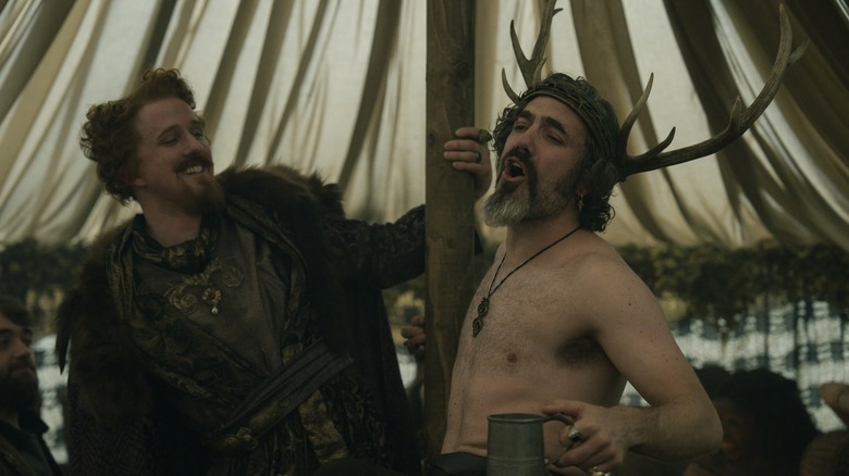 Manfred Dondarrion and Lyonel Baratheon in A Knight of the Seven Kingdoms