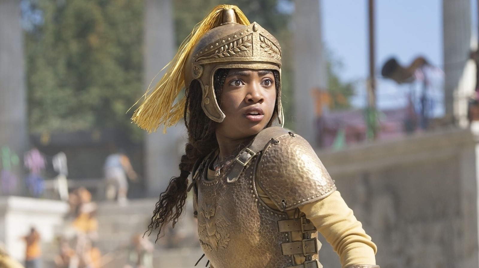 A Percy Jackson Scene Had The Shows Boss Legitimately Scared For His Young Stars Safety A Percy Jackson Scene Had The Shows Boss Legitimately Scared For His Young Stars Safety