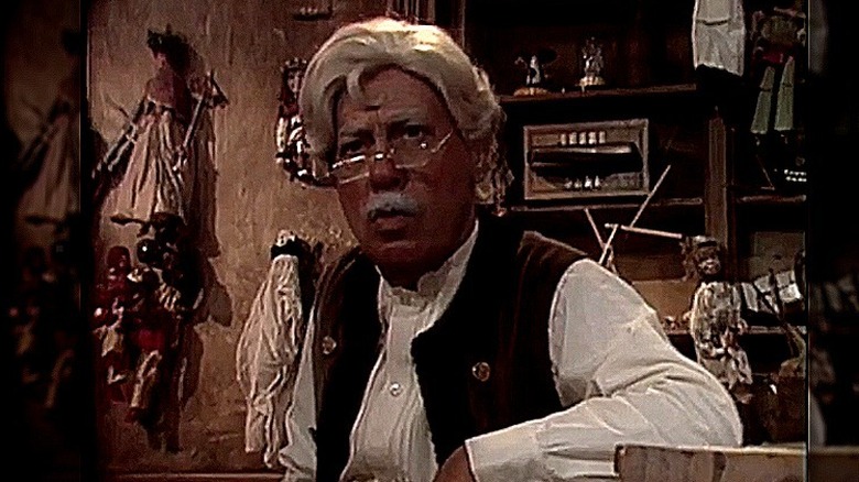 Vito Scotti as Geppetto in "Geppetto's Workshop"