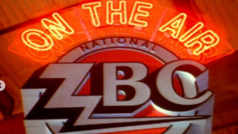 The ZBC logo from On the Air (1992)