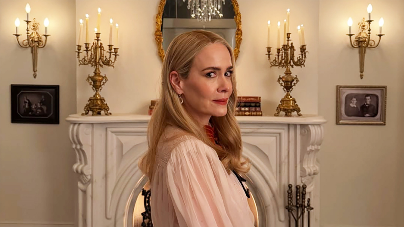 American Horror Story Season 13: Ryan Murphy Reveals First Look At Sarah Paulson As Cordelia, Confirming Coven Connection American Horror Story Season 13: Ryan Murphy Reveals First Look At Sarah Paulson As Cordelia, Confirming Coven Connection