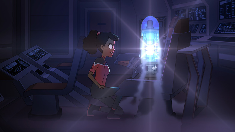 Mariner encounters a Genesis torpedo on Star Trek: Lower Decks