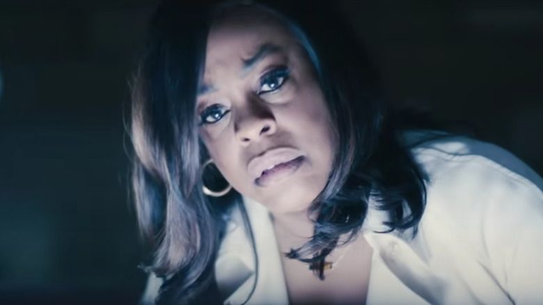 Niecy Nash-Betts' Lois Tryon looking concerned on Grotesquerie