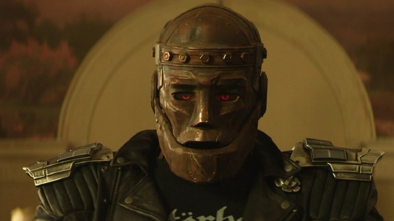 Riley Shanahan as Robotman, the character voiced by Brendan Fraser in Doom Patrol.
