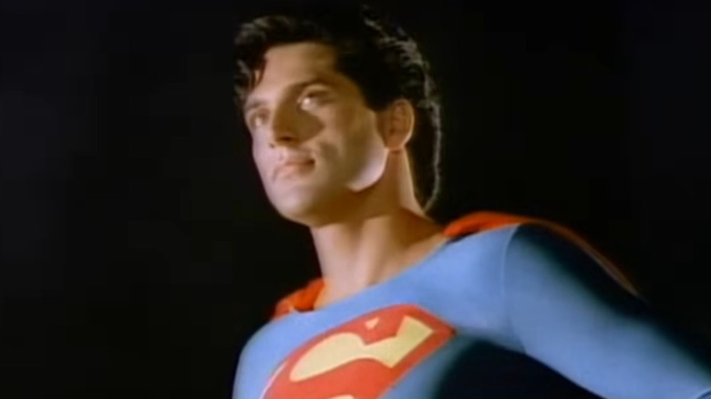 Gerard Christopher as Superboy, looking out in Superboy.