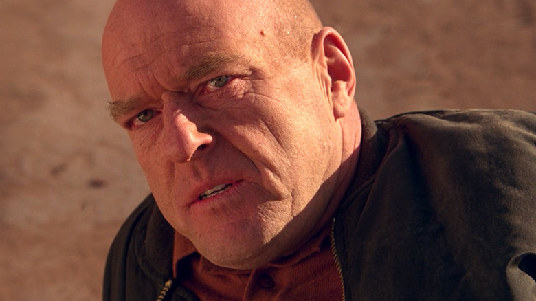 Hank Schrader (Dean Norris) accepts his fate in "Breaking Bad"