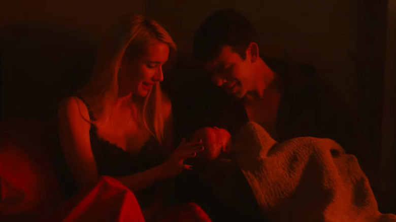 Ben and Madison on American Horror Story