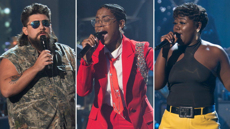 Bryant Thomas, Keyla Richardson, and Makiyah on American Idol