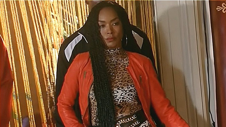 Angela Basset making her entrance as Marie Laveau in AHS: Coven