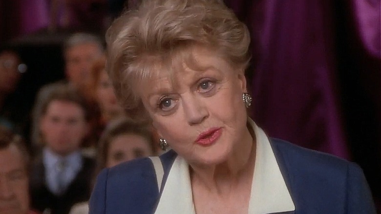 Jessica Fletcher talking in court