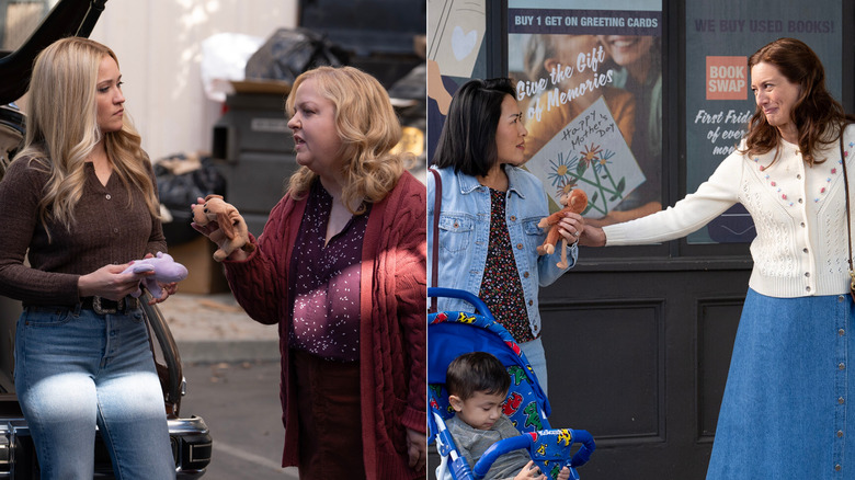 Mandy, Mrs. Hutchins and Mary in Georgie & Mandy's First Marriage Season 2, Episode 15